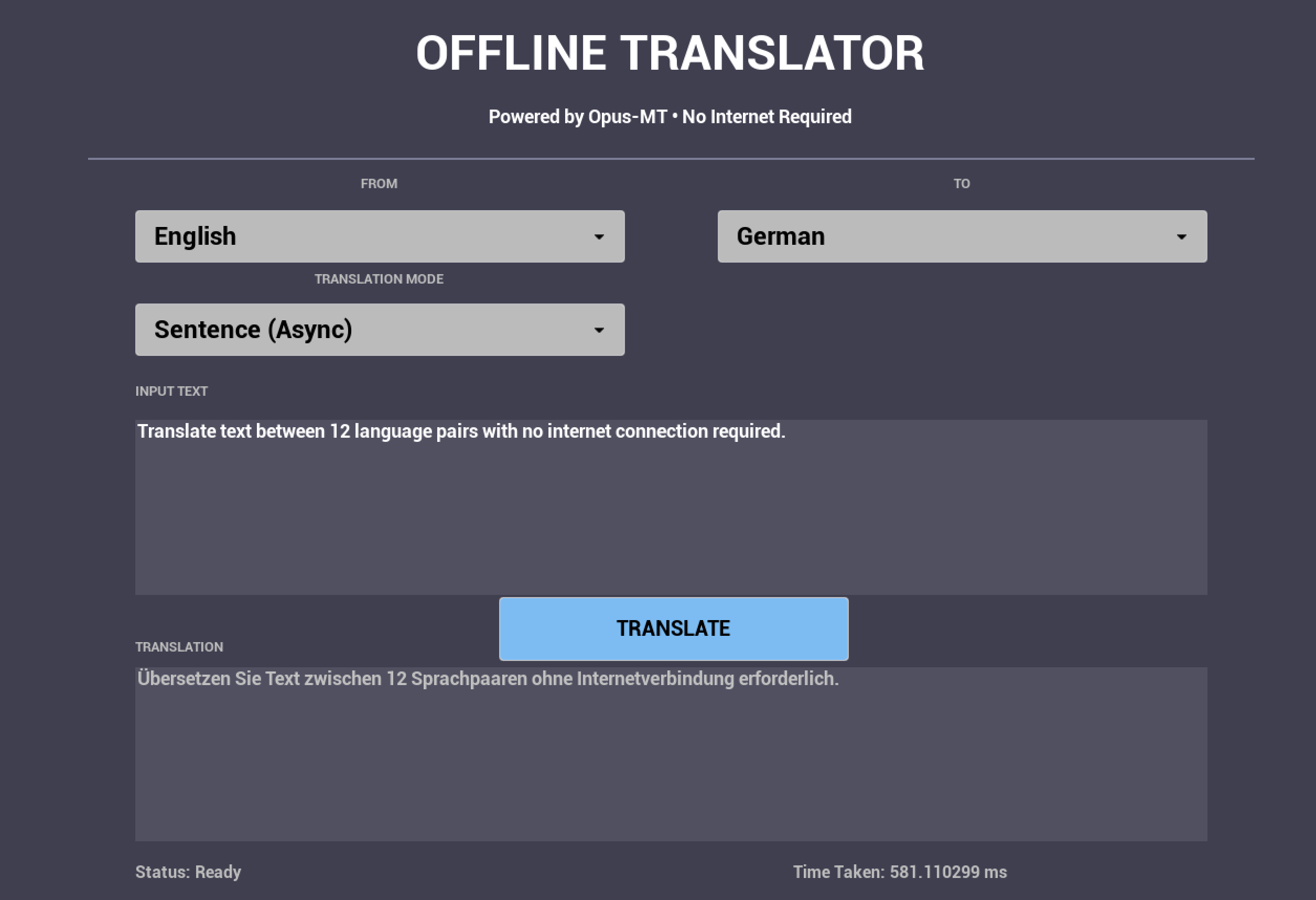 Translation Plugin Offline Translator — Neural Machine Translation Plugin for Unreal Engine 5